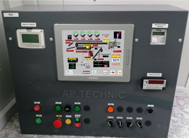 LOGICIEL DE PILOTAGE ET ARMOIRE ELECTRIQUE