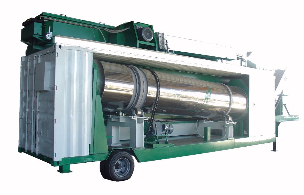 containerized asphalt plant