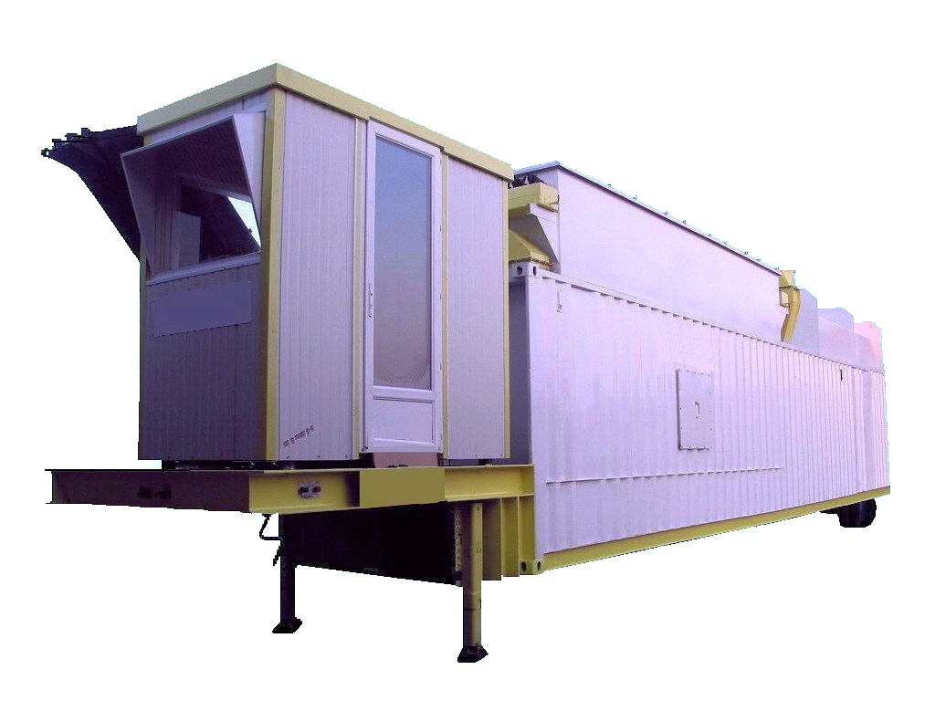 asphaltplant in container