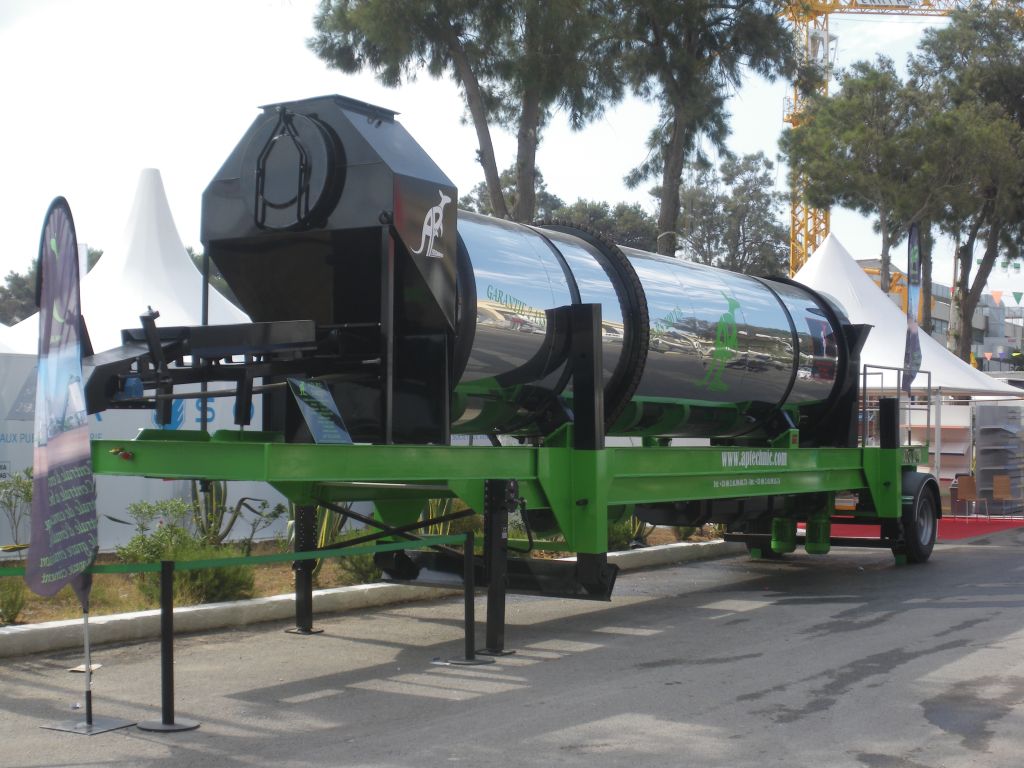 asphalt dryer drum