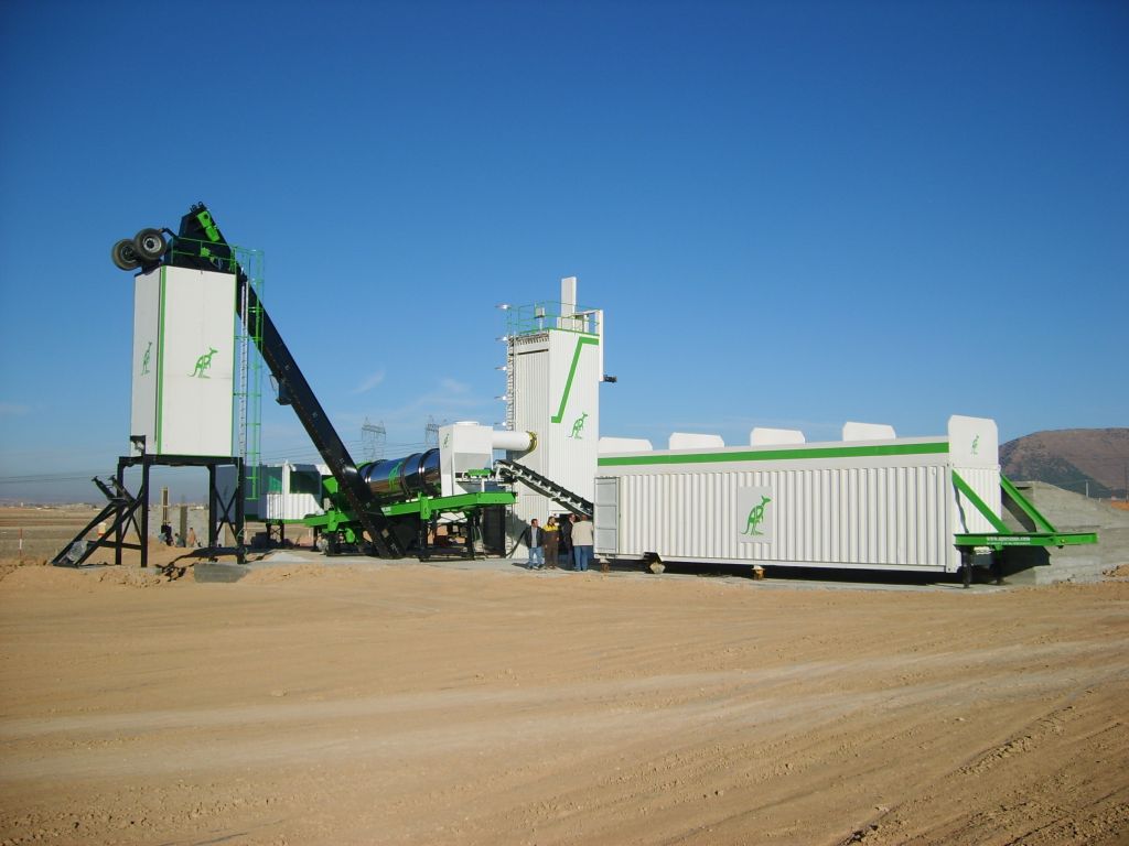 production of several asphalt BB and GB