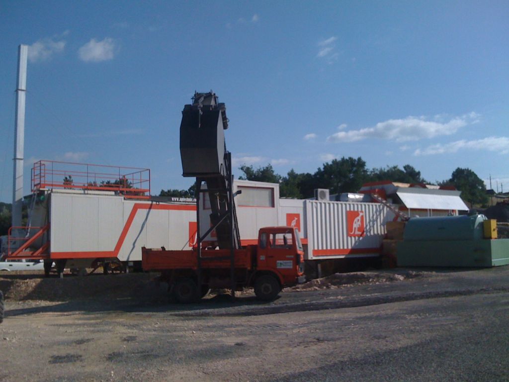 drag conveyoyr and batcher for hot asphalt