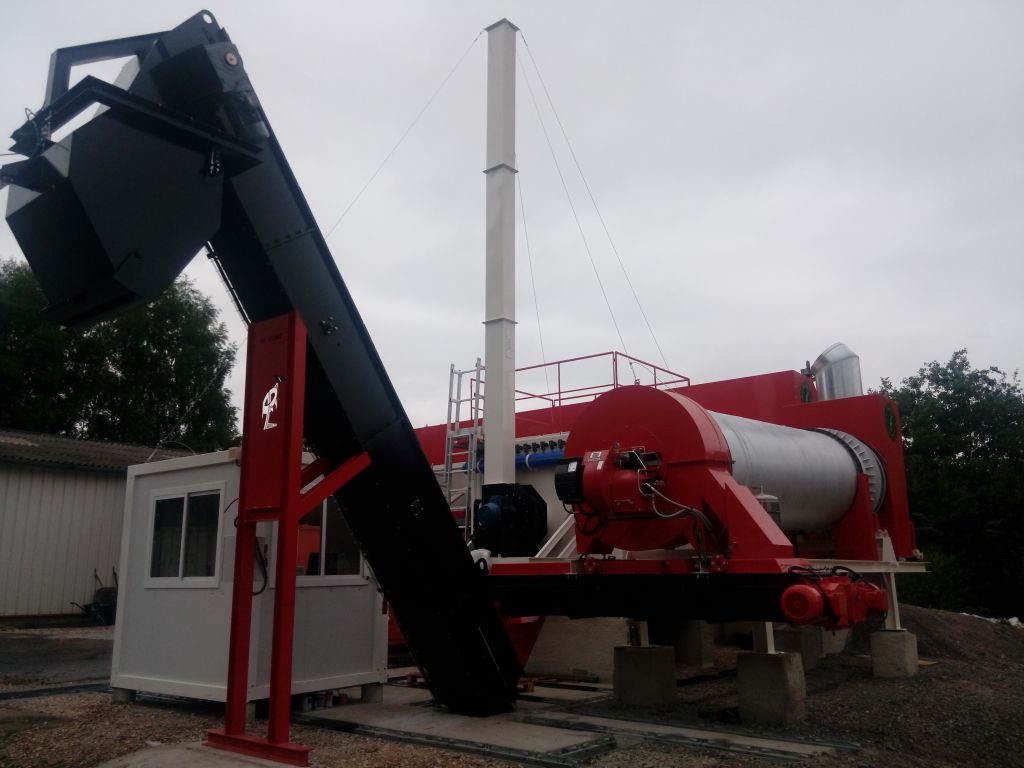 cold and hot asphalt plant