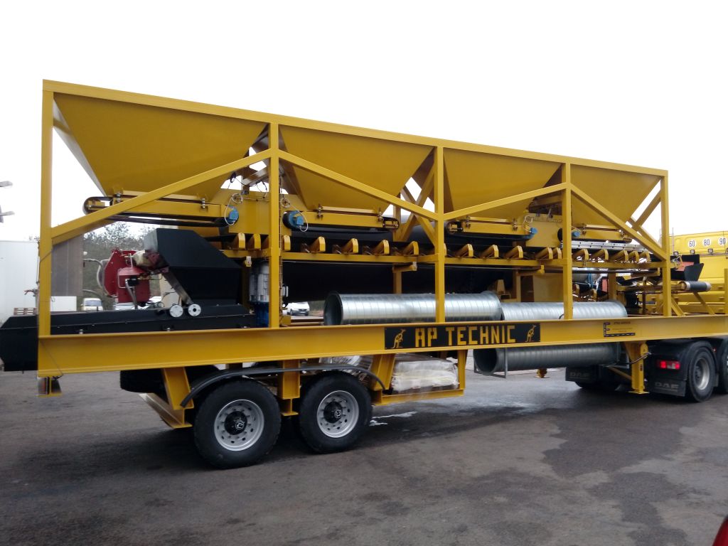 feeders trailer asphalt unit