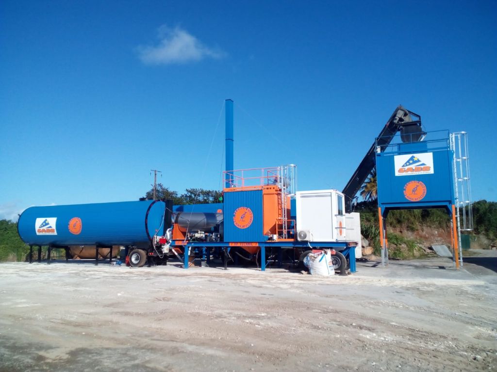 hot and cold asphalt plant