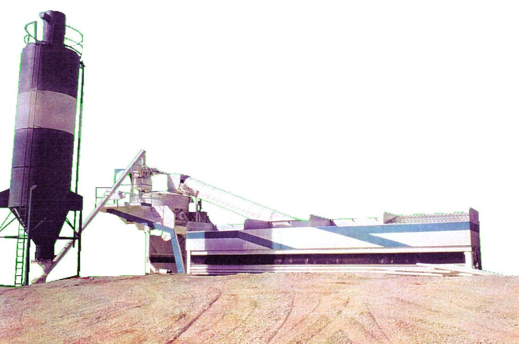 batch concrete plant