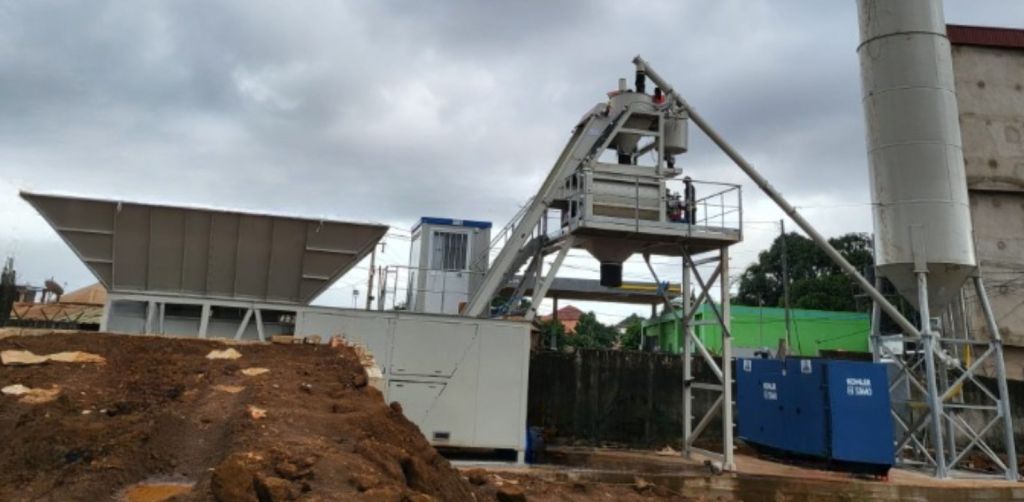 batch concrete plant